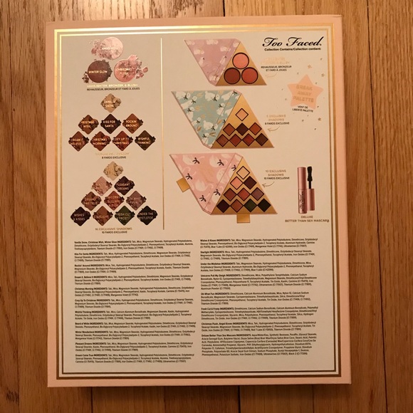 Too Faced Under the Christmas Tree Makeup set - Picture 2 of 4